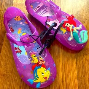 Little mermaid summer sandals